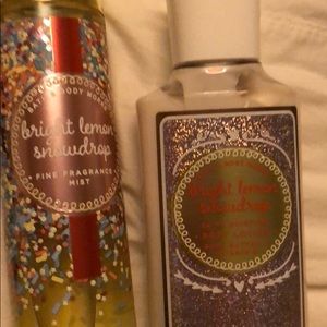 bright lemon snowdrop set